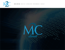 Tablet Screenshot of mcsquaredconsultants.com